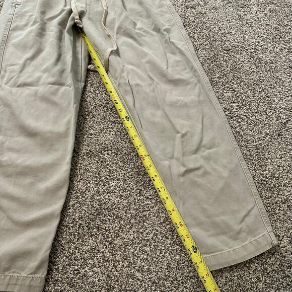 Free People beige paperbag straight leg pants size XS - Picture 9 of 12